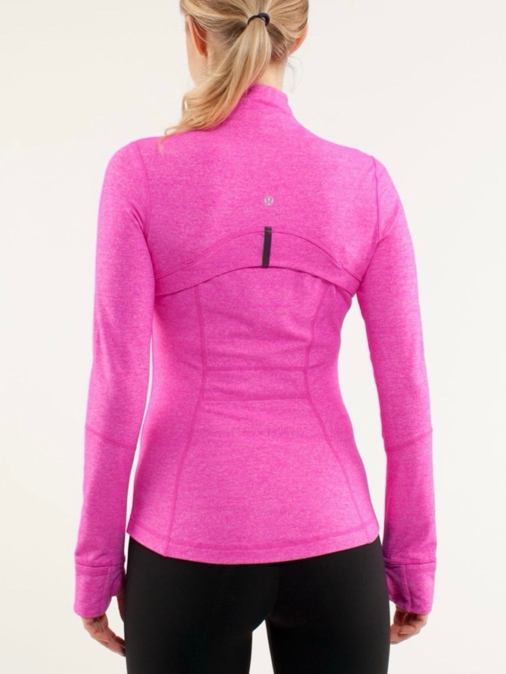 Lululemon Define Jacket Hot Pink/Pink Zipper Good/Excellent Size 8 - Picture 2 of 7